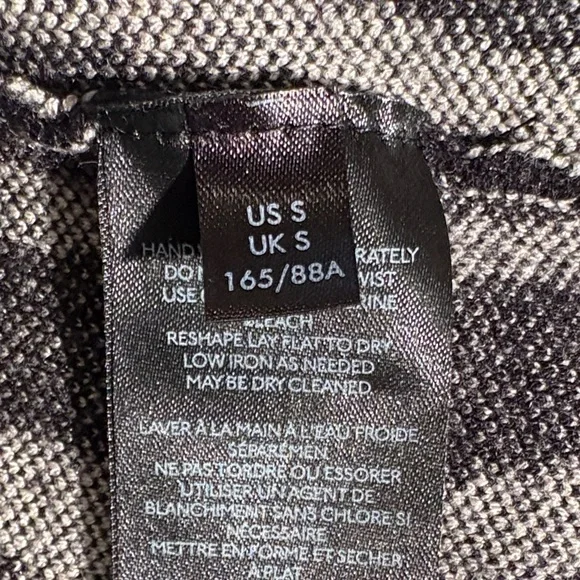 Anthropologie Black and Gray Knit Top - Picture 5 of 8